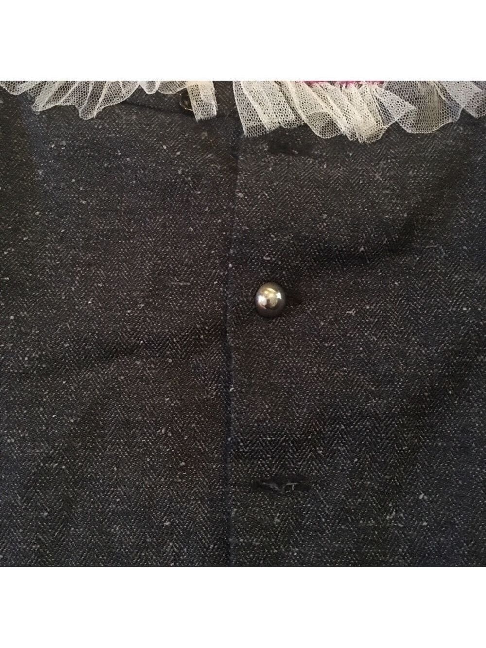 ISABEL GARRETTON Gray Tweed Dress 12-18 months - Picture 6 of 6